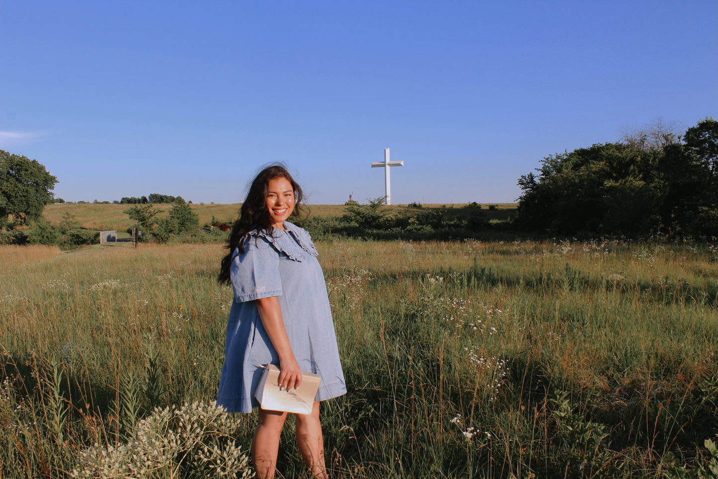 2 Cor. 3:17 Denim Dress