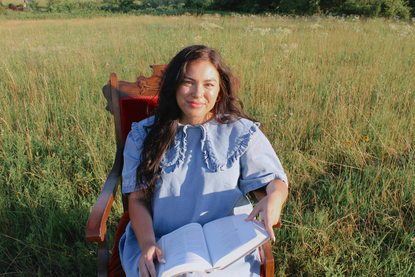 2 Cor. 3:17 Denim Dress