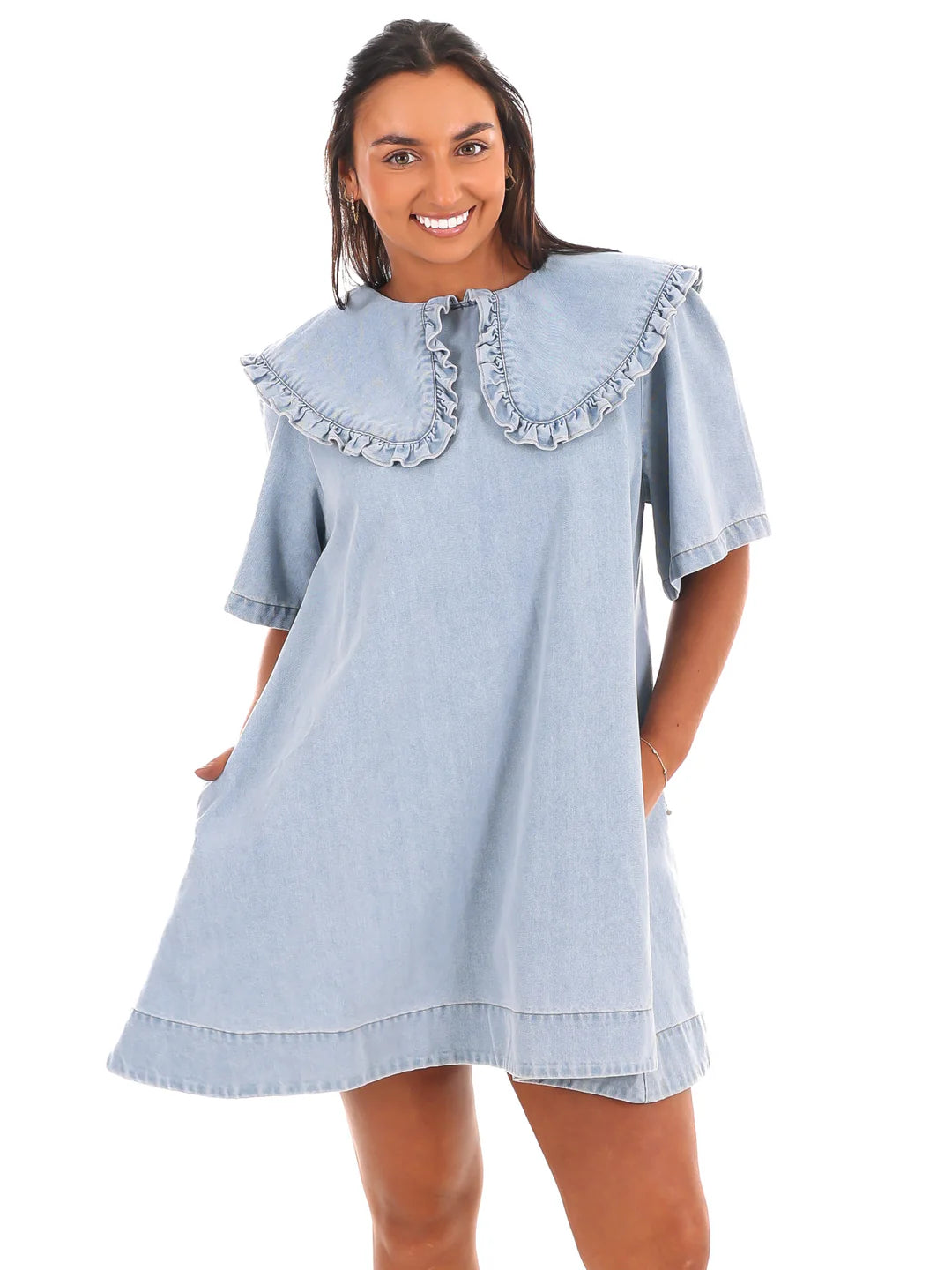 2 Cor. 3:17 Denim Dress