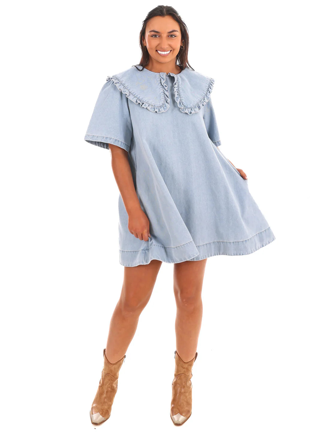 2 Cor. 3:17 Denim Dress