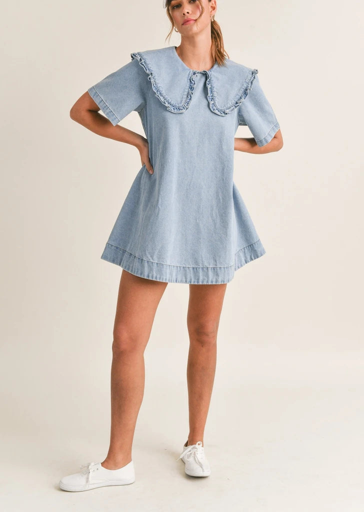 2 Cor. 3:17 Denim Dress