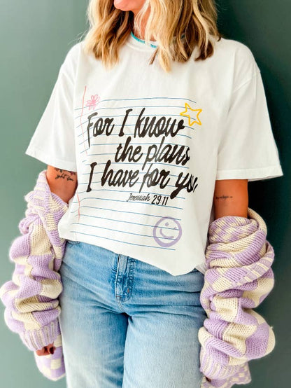 Jeremiah 29:11 Tee