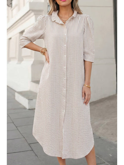 Psalm 51 stripped maxi dress