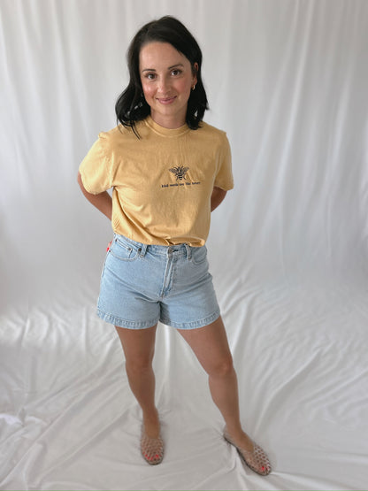 “kind words are like honey” graphic tees
