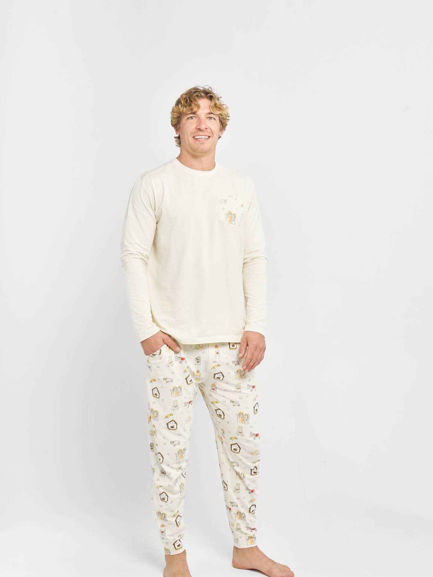 Away in A Manger Men's Pj Set