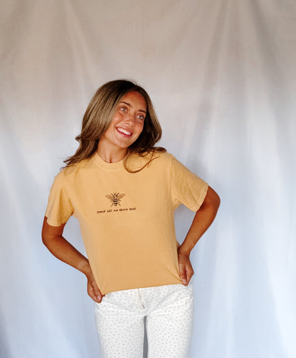 “kind words are like honey” graphic tees