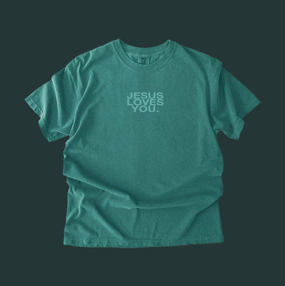 Jesus loves you comfort colors tee