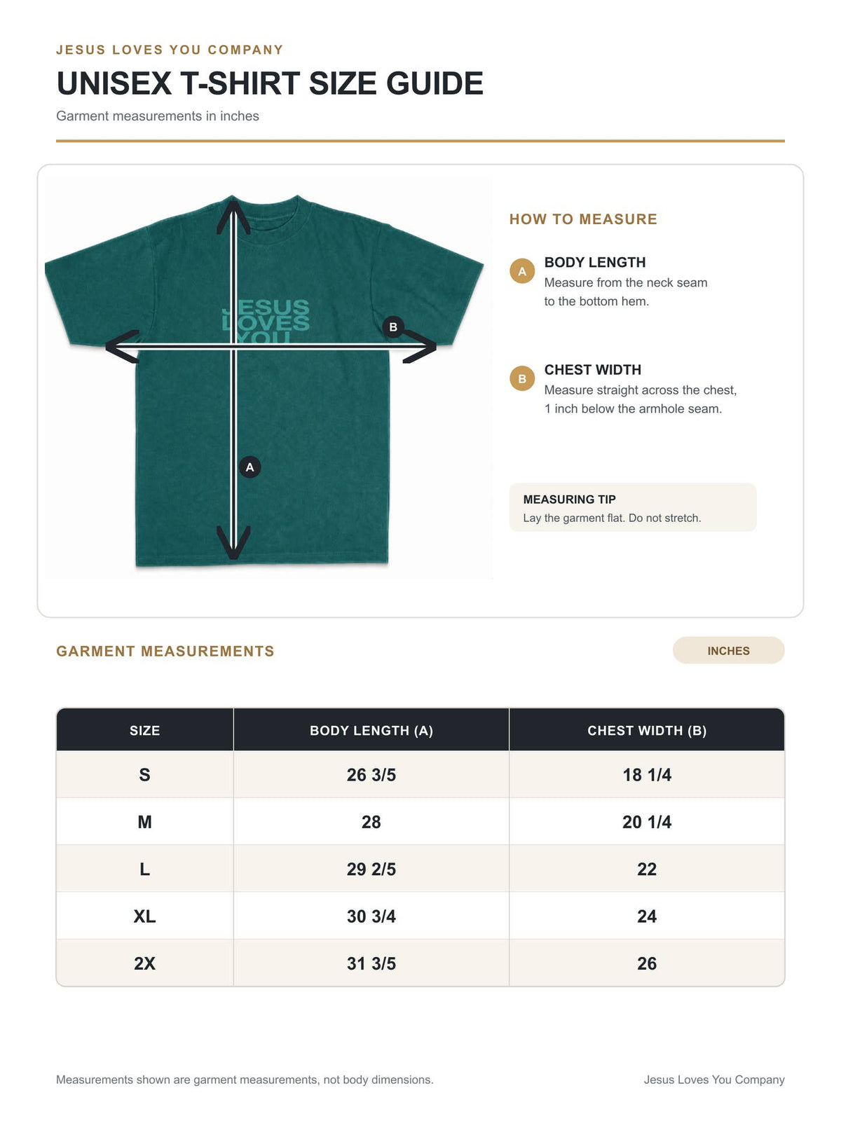 Jesus loves you comfort colors tee