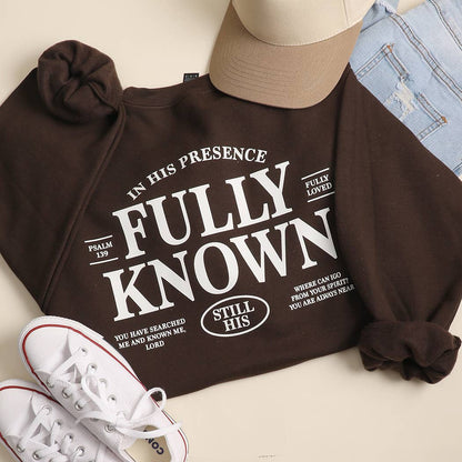 Fully Known Psalm 139 Graphic Heavyweight Sweatshirt