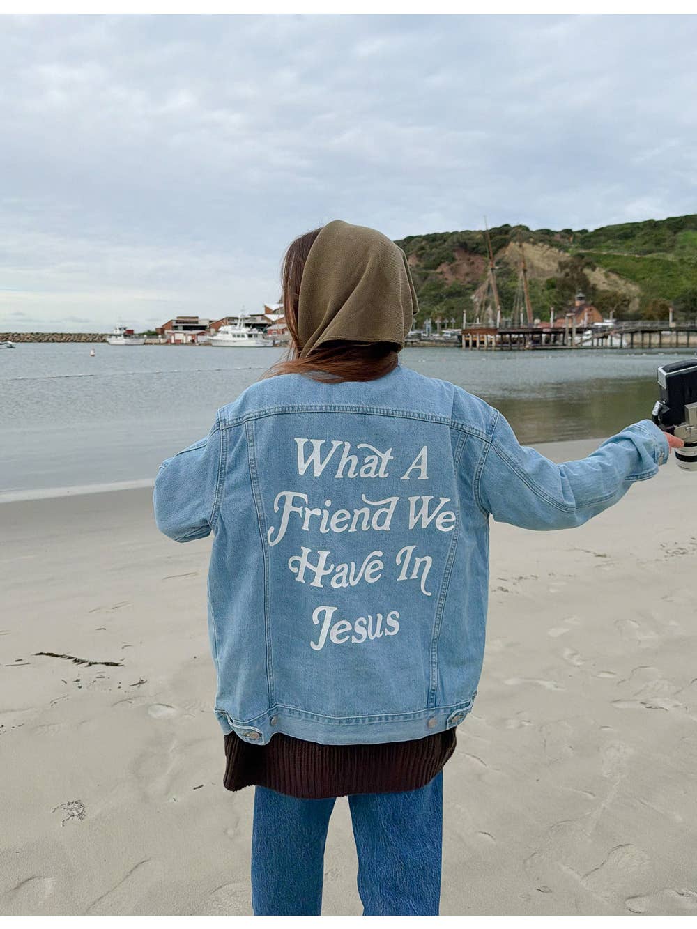 What a friend we have in Jesus Jean jacket