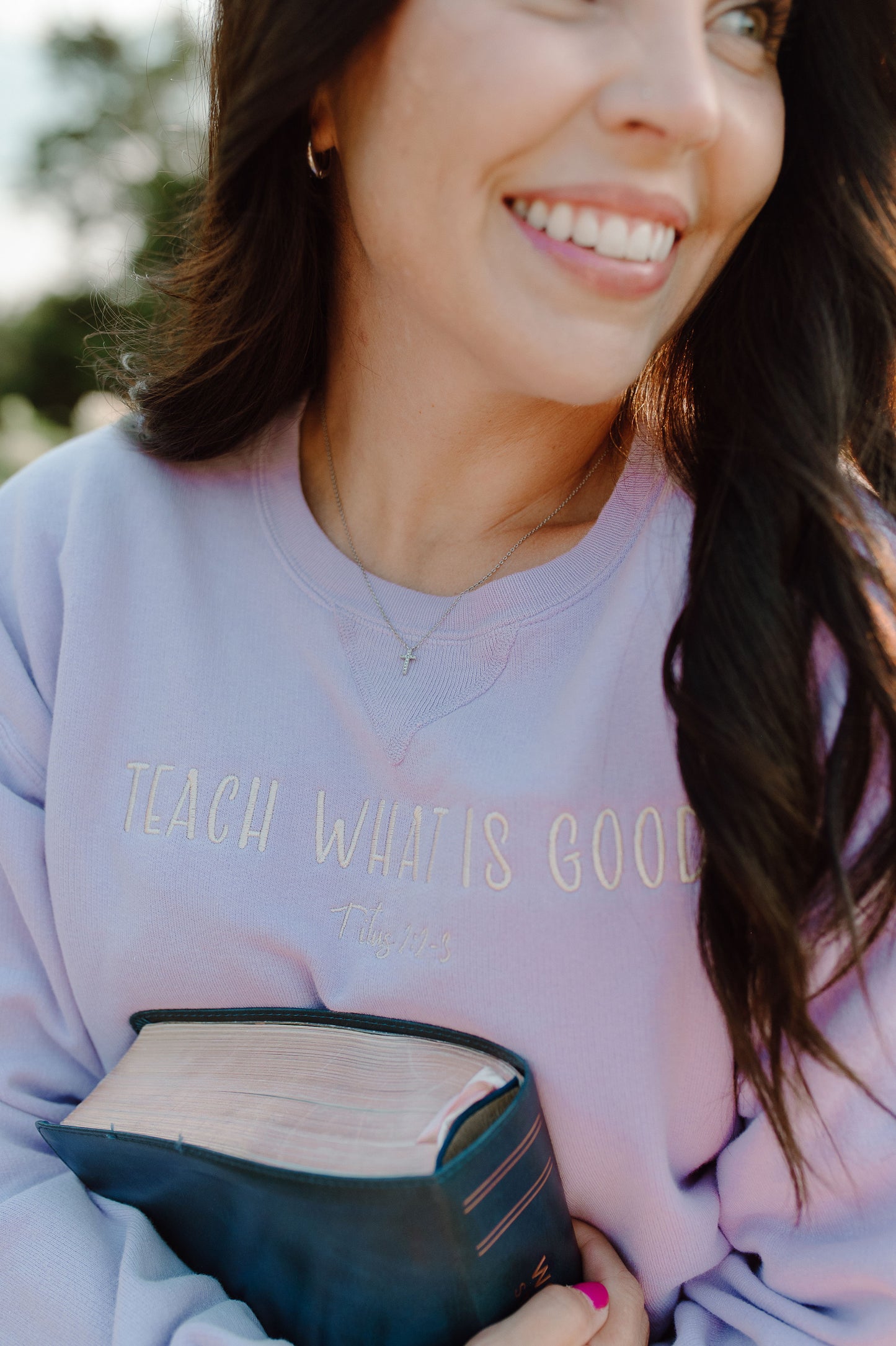 Teach What Is Good Crewneck