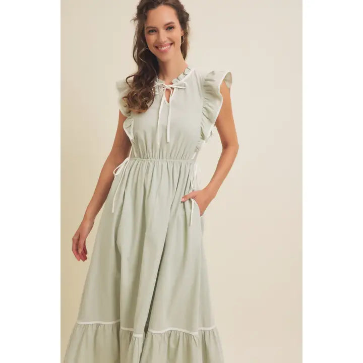 Sage Mint Green Easter Dress