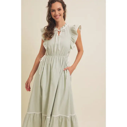 Sage Mint Green Easter Dress