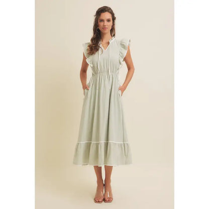 Sage Mint Green Easter Dress