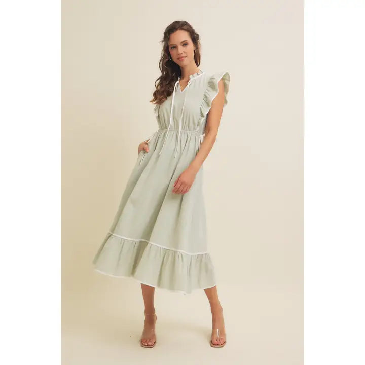 Sage Mint Green Easter Dress