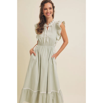 Sage Mint Green Easter Dress