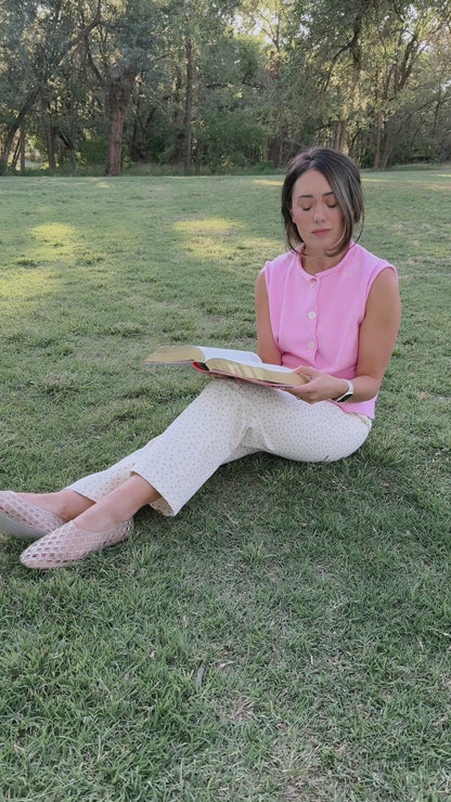 Charming Cream Trousers